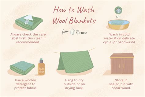 how to wash wool blanket.